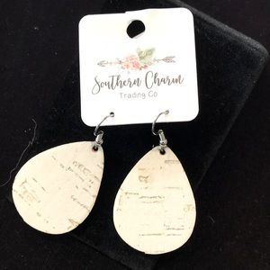 SALE Southern Charm Earrings Cork Small